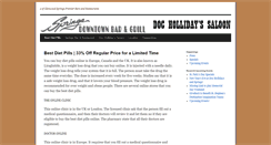 Desktop Screenshot of glenwoodspringsbar.com